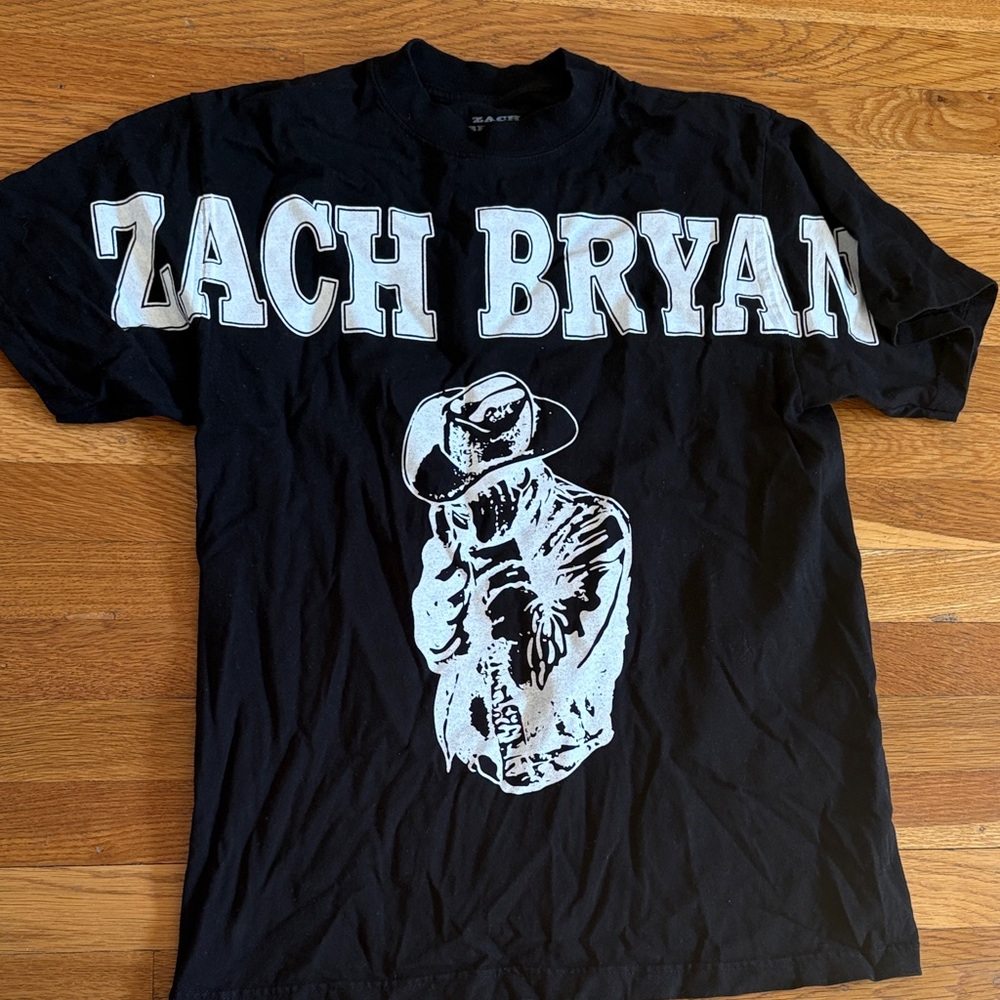 Zach Bryan Black Graphic Tee - Men